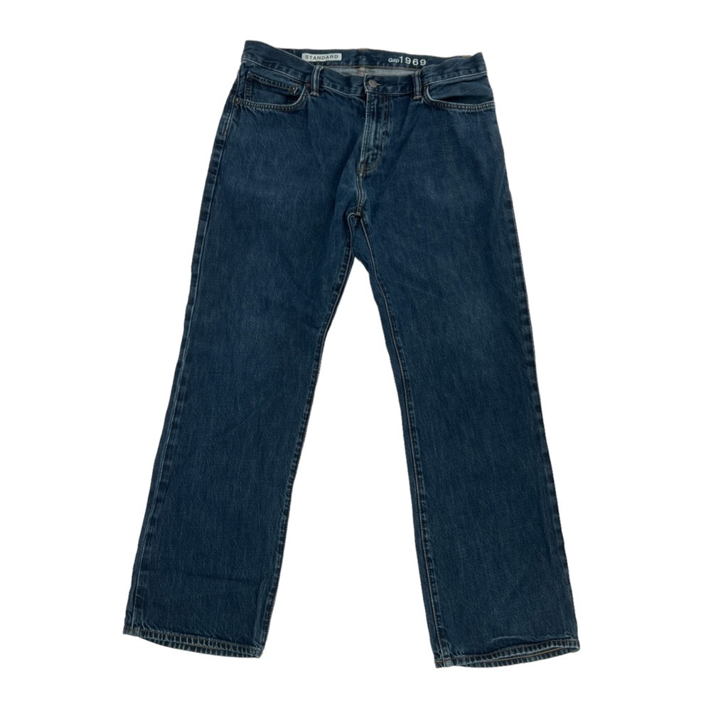 GAP 1969 Standard Straight Leg Jeans Size 34 x 32 Men's